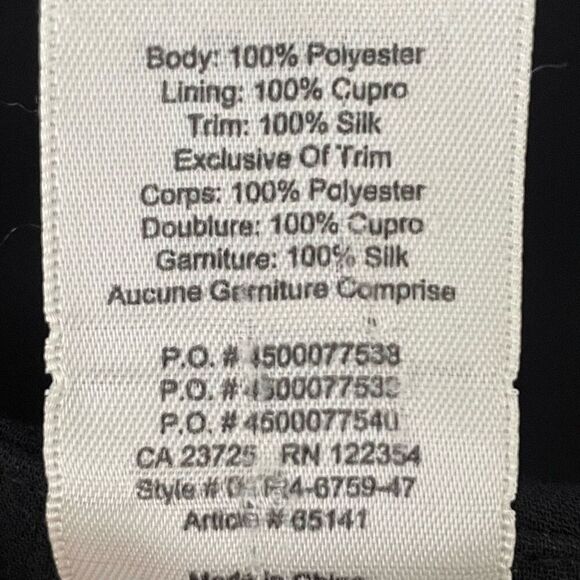 Aritzia Wilfred Nolay Wide Leg Crop Pant Size 10 in Black - Picture 6 of 7